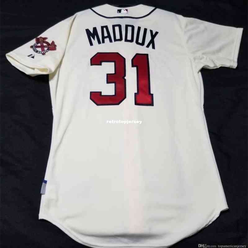 Throwback Cheap Majestic #31 Maddux Cool Base on Field Jersey Mens Stitched Wholesale Big and Tall Size Xs-6xl Baseball Jerseys, White
Throwback Cheap Majestic #31 Maddux Cool Base on Field Jersey Mens Stitched Wholesale Big and Tall Size Xs-6xl Baseball Jerseys, White