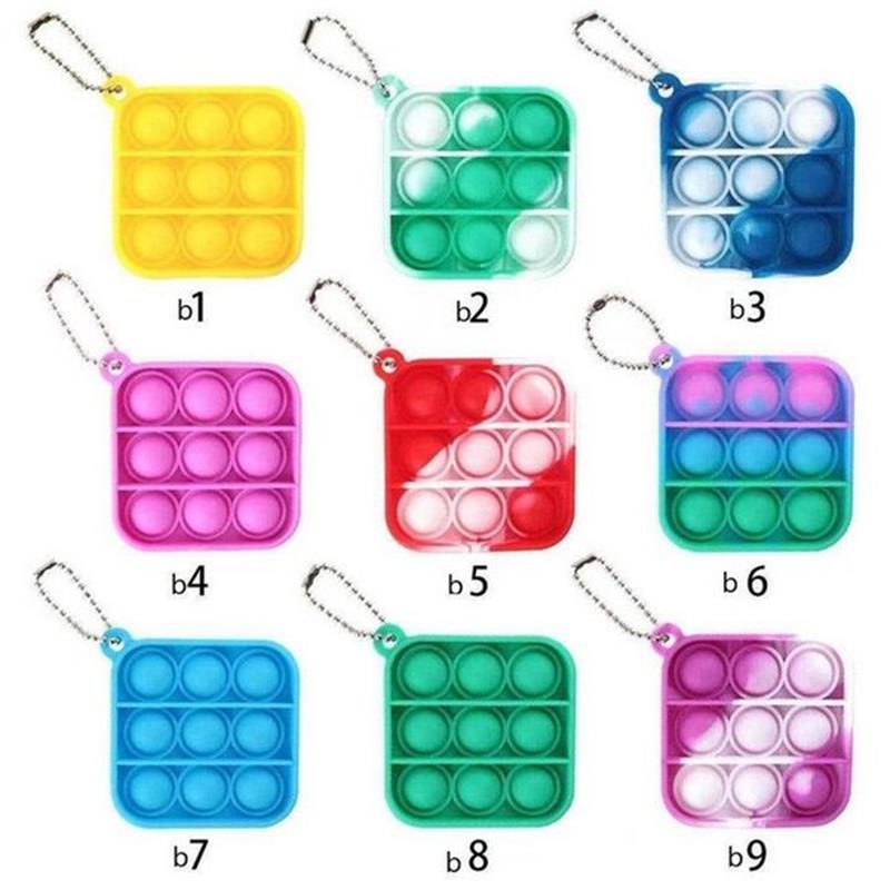 Simple Dimple Push Pop Keychain Party Favor Sensory Kid Fidget Toy Stress Bubble Key Ring Board Finger Pendant 7 H1
Simple Dimple Push Pop Keychain Party Favor Sensory Kid Fidget Toy Stress Bubble Key Ring Board Finger Pendant 7 H1