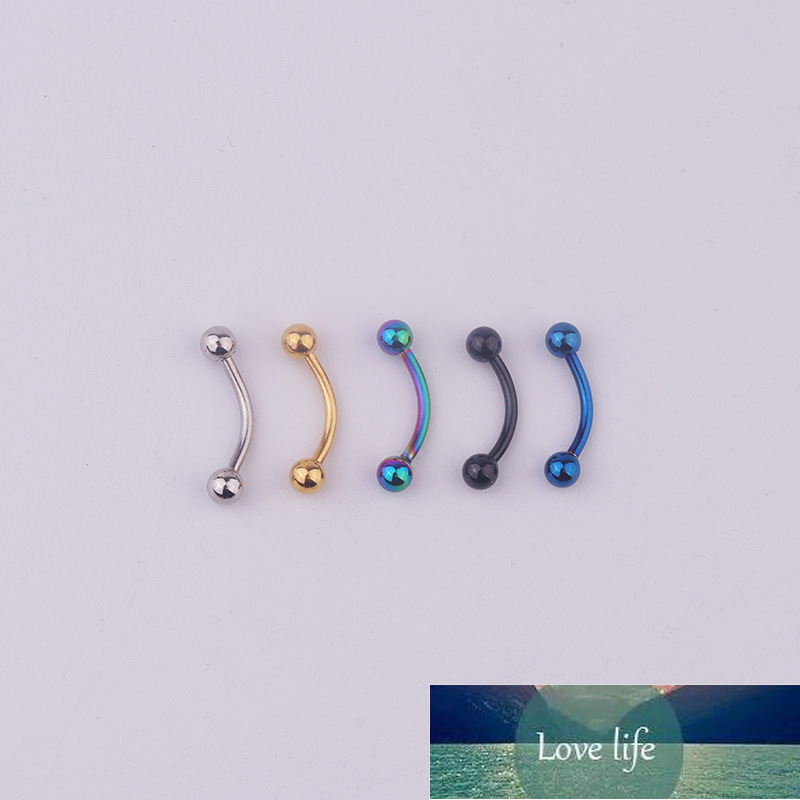 5pcs New Colourful Stainless Steel Internally Threaded Bananabells Body Piercing Jewelry for Ear Belly Eyebrow Lip Earring
5pcs New Colourful Stainless Steel Internally Threaded Bananabells Body Piercing Jewelry for Ear Belly Eyebrow Lip Earring
