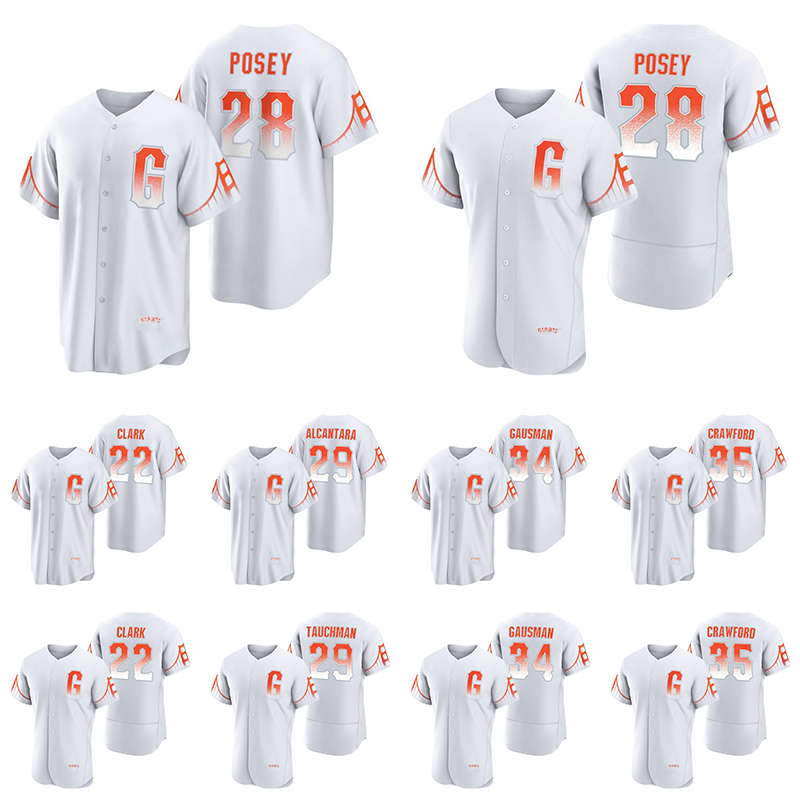 SF Giants 28 Buster Posey 2021 City Connect San Francisco Jersey Mike Yastrzemski Brandon Crawford 23 Kris Bryant Stella Kevin Pillar Evan Longoria Belt Alex Wood, Picture color(qiumi)
SF Giants 28 Buster Posey 2021 City Connect San Francisco Jersey Mike Yastrzemski Brandon Crawford 23 Kris Bryant Stella Kevin Pillar Evan Longoria Belt Alex Wood, Picture color(qiumi)