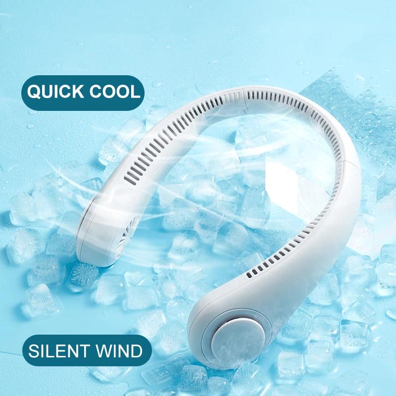 Electric Fans VNBBT Portable Hanging Neck Fan Bladeless Personal Wearable Neckband Leafless USB Rechargeable Mini Necklace
Electric Fans VNBBT Portable Hanging Neck Fan Bladeless Personal Wearable Neckband Leafless USB Rechargeable Mini Necklace
