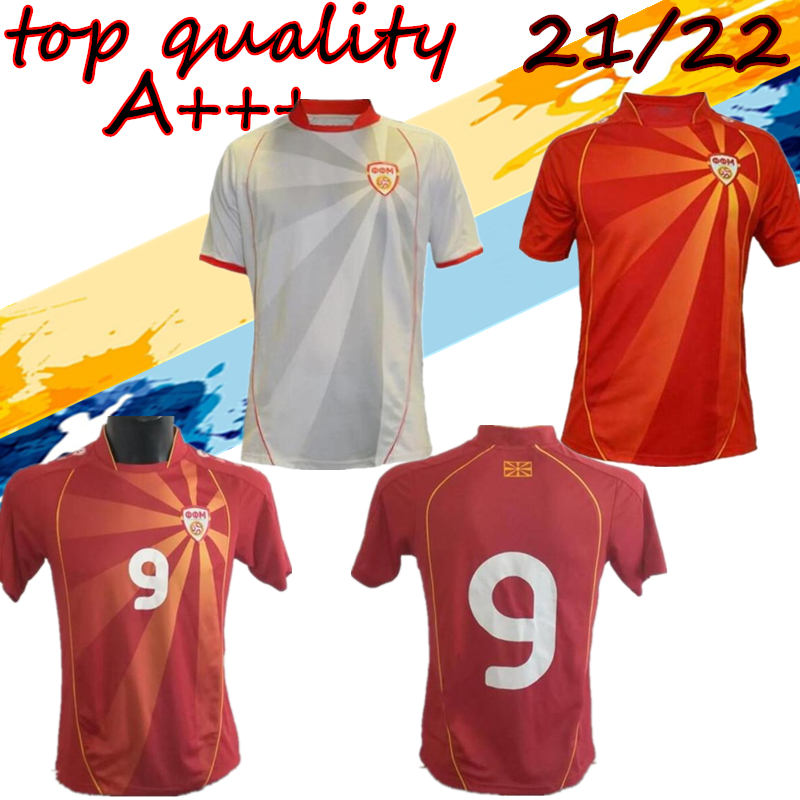 2021 22 North Macedonia PANDEV soccer jersey national team TRICKOVSKI BARDHI ALIOSKI maillots de foot STOJANOVSKI ELMAS RISTOVSKI ADEMI CHURLINOV football shirt, Home patch
2021 22 North Macedonia PANDEV soccer jersey national team TRICKOVSKI BARDHI ALIOSKI maillots de foot STOJANOVSKI ELMAS RISTOVSKI ADEMI CHURLINOV football shirt, Home patch