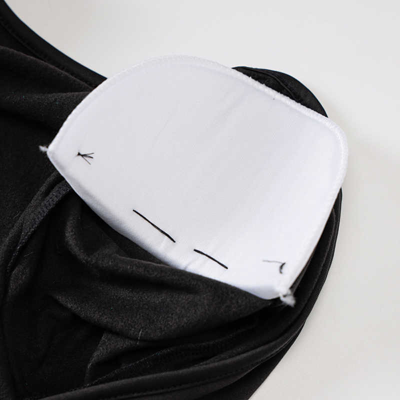 Asia Black Bodysuit Top Women Bodycon Romper Long Sleeve Fashion Sexy Club Outfits V Neck Slim Fit Casual Bottom Overalls 210527