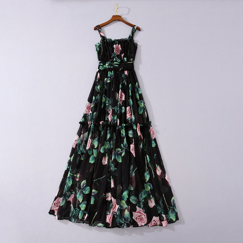 Casual Dresses 2021 runways summer floral printing chiffon ed high quality in women' slide b978, The pictures
Casual Dresses 2021 runways summer floral printing chiffon ed high quality in women' slide b978, The pictures