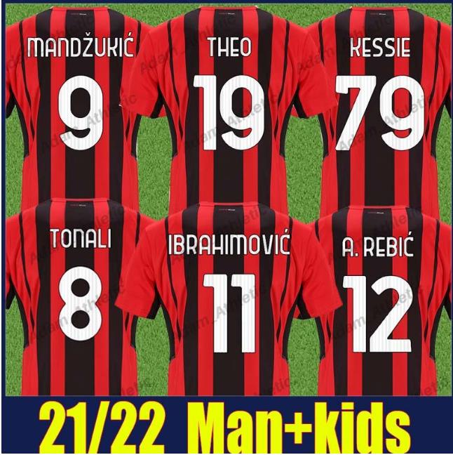 soccer jersey IBRAHIMOVIC BRAHIM AC milan 21 22 BENNACER KESSIE ROMAGNOLI adult foot jerseys CALHANOGLU 2021 2022 men football shirt TONALI REBIC, Black;yellow
soccer jersey IBRAHIMOVIC BRAHIM AC milan 21 22 BENNACER KESSIE ROMAGNOLI adult foot jerseys CALHANOGLU 2021 2022 men football shirt TONALI REBIC, Black;yellow