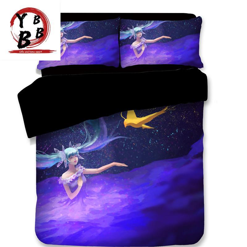 Bedding Sets Snow Hatsune Anime Cartoon Soft Quilt Cover Set Duvet With Pillow Cases 3pcs Home Textiles, Style11
Bedding Sets Snow Hatsune Anime Cartoon Soft Quilt Cover Set Duvet With Pillow Cases 3pcs Home Textiles, Style11