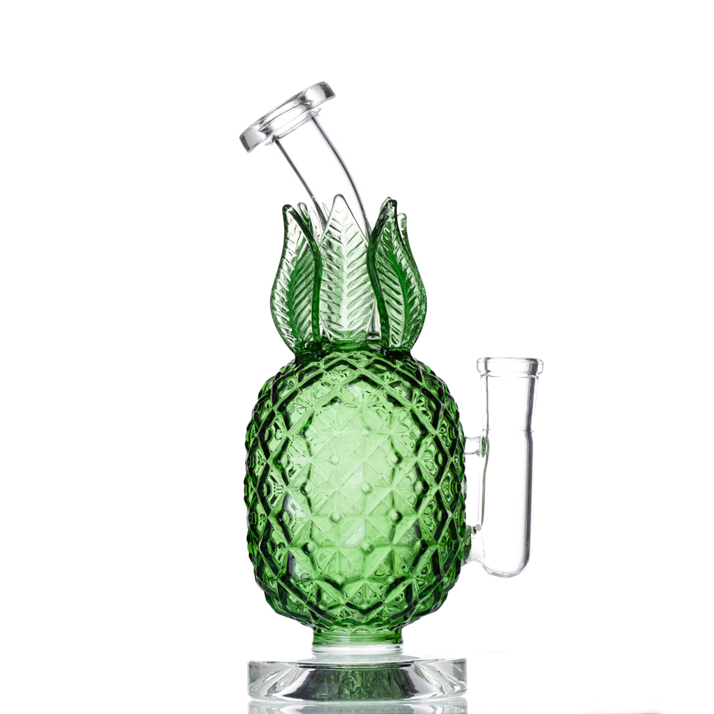 2021 Hookahs Bong Dab Rigs Water Bongs Smoking Pipes Pineapple Design 7.8 Inch Height 14.4mm Joint with Quartz Banger Or Slide Bowl
2021 Hookahs Bong Dab Rigs Water Bongs Smoking Pipes Pineapple Design 7.8 Inch Height 14.4mm Joint with Quartz Banger Or Slide Bowl