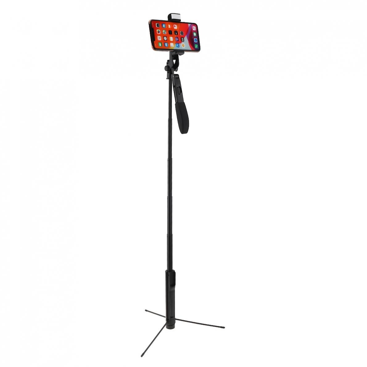 Portable Integrated Selfie Stick Tripod Live Stabilizer with Adjustable Fill Light Mobile Phone Bracket Remote Control