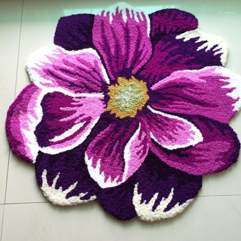 Carpets 66cm * Hand-made Floor Mat Purple And White Flower Design Bedroom Door Non-slip Rug / Area
Carpets 66cm * Hand-made Floor Mat Purple And White Flower Design Bedroom Door Non-slip Rug / Area
