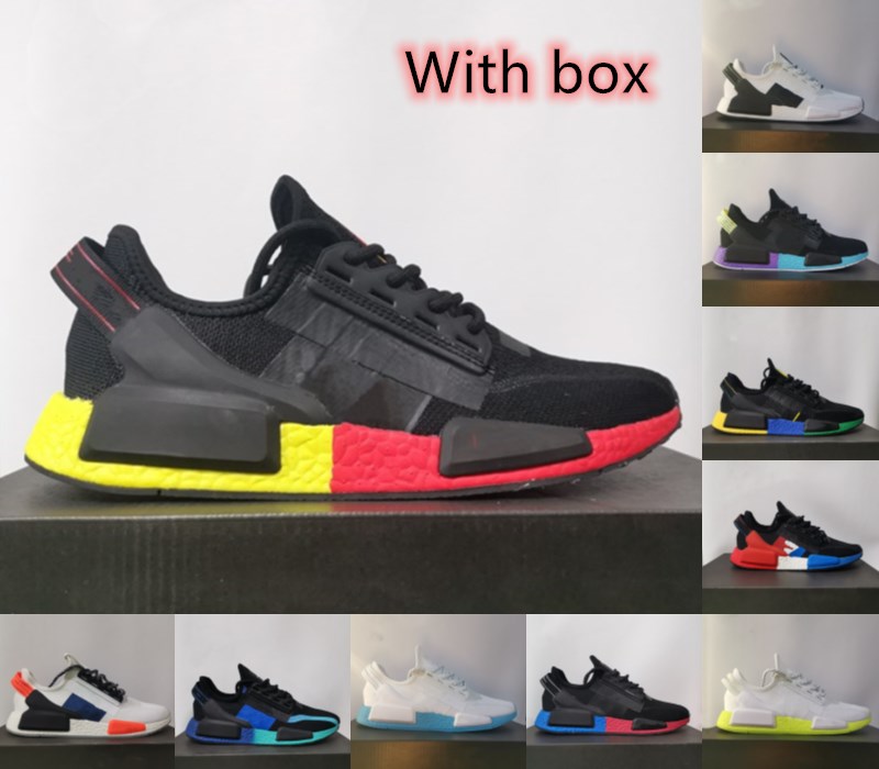 Dazzle camo nmd r1 v2 mens running shoes aqua tones mexico city metallic core black munich men women trainers sports sneakers With box 36-45
Dazzle camo nmd r1 v2 mens running shoes aqua tones mexico city metallic core black munich men women trainers sports sneakers With box 36-45
