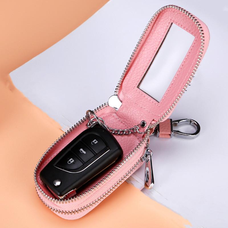 Keychains Double Zipper Key Bag Cover Case Men Women Leather Multifunctional Waistband Large-capacity Remote Control Keychain Cowhide
Keychains Double Zipper Key Bag Cover Case Men Women Leather Multifunctional Waistband Large-capacity Remote Control Keychain Cowhide