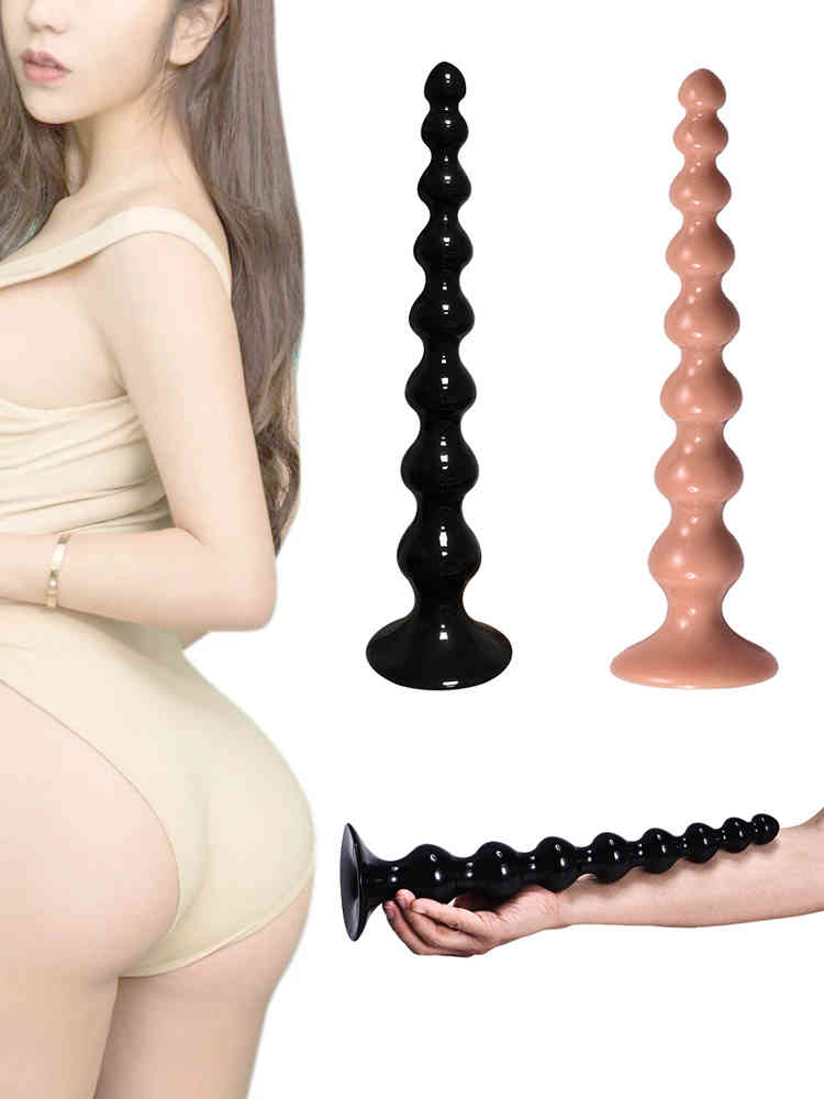 Longues Big Beads Balls Butt Butt Butt Érotique Adulte Sexe Jouets Femmes Men Gay Anus Dilatador Prostate MeasSager Dildo pour anal