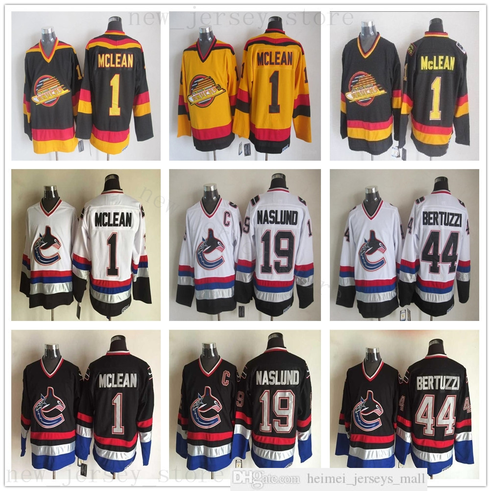 Vintage CCM Stitched Retro Ice Hockey 10 Pavel Bure Jersey Black White 1 Kirk Mclean 19 Markus Naslund 44 Todd Bertuzzi Jerseys, As picture
Vintage CCM Stitched Retro Ice Hockey 10 Pavel Bure Jersey Black White 1 Kirk Mclean 19 Markus Naslund 44 Todd Bertuzzi Jerseys, As picture