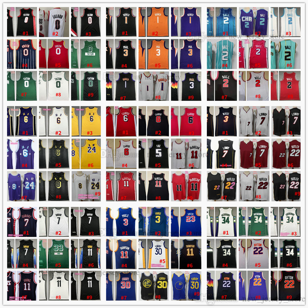 75th Basketball Jerseys 1 Anthony Edwards 2 Cade Cunningham 0 Damian 4 Derrick Lillard Rose 7 Kyle 11 Klay Lowry Thompson 34 Giannis 12 Ja Antetokounmpo Morant Jersey, Choose number on picture
75th Basketball Jerseys 1 Anthony Edwards 2 Cade Cunningham 0 Damian 4 Derrick Lillard Rose 7 Kyle 11 Klay Lowry Thompson 34 Giannis 12 Ja Antetokounmpo Morant Jersey, Choose number on picture