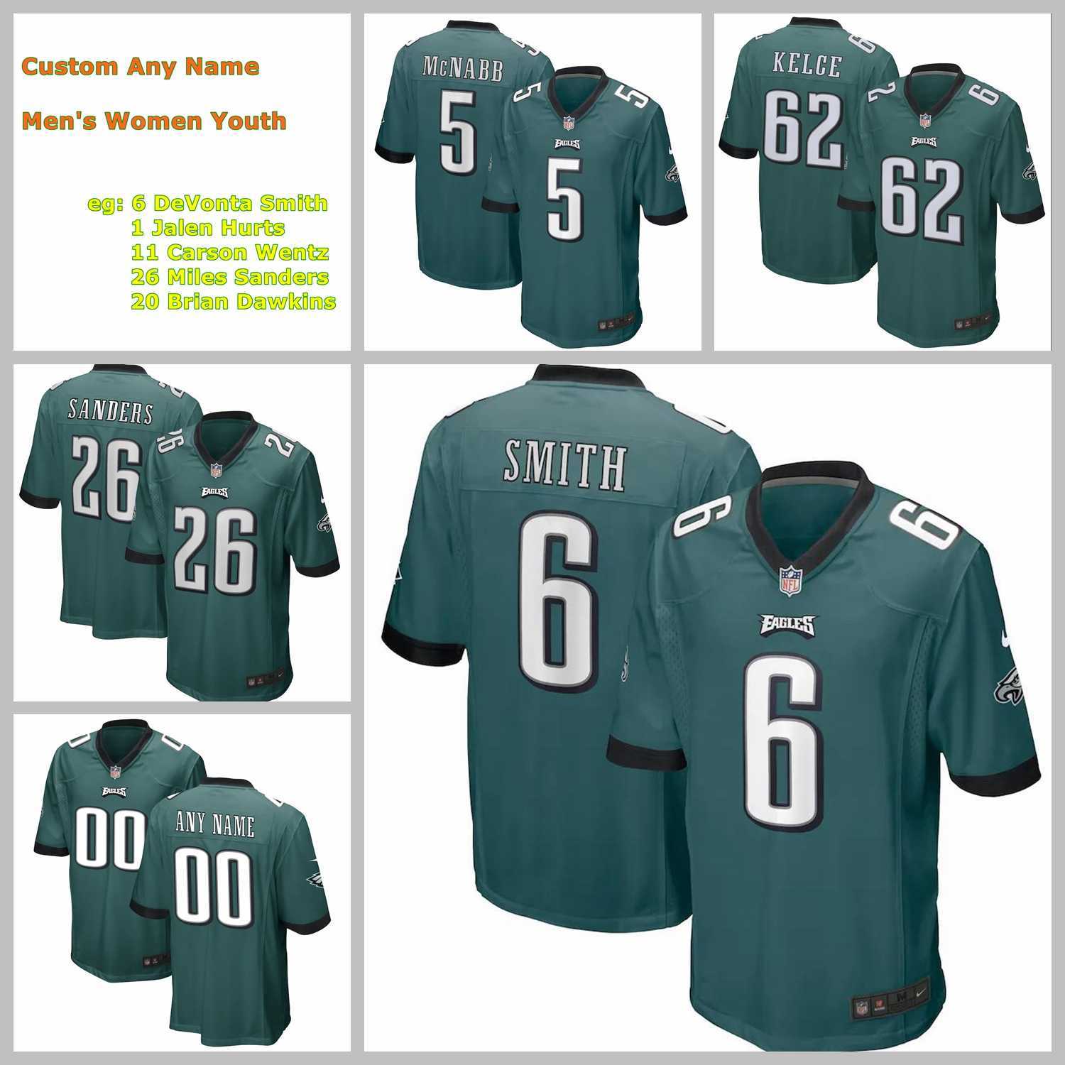 2021 American Football Jerseys Philadelphia Eagles Custom Jersey Michael Vick Jordan Howard Zach Ertz Fletcher Cox Reggie White Brian Dawkin, Black;red
2021 American Football Jerseys Philadelphia Eagles Custom Jersey Michael Vick Jordan Howard Zach Ertz Fletcher Cox Reggie White Brian Dawkin, Black;red