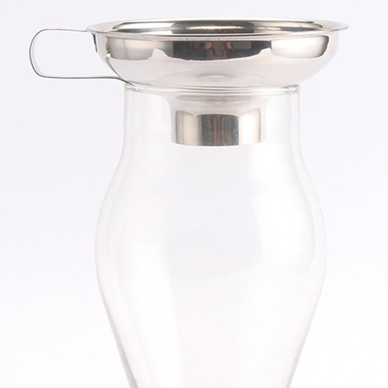 Canning Funnel Stainless Steel Wide Mouth Canning Funnel Hopper Filter Leak Wide-Mouth Can For Oil Wine Kitchen Cooking Tools