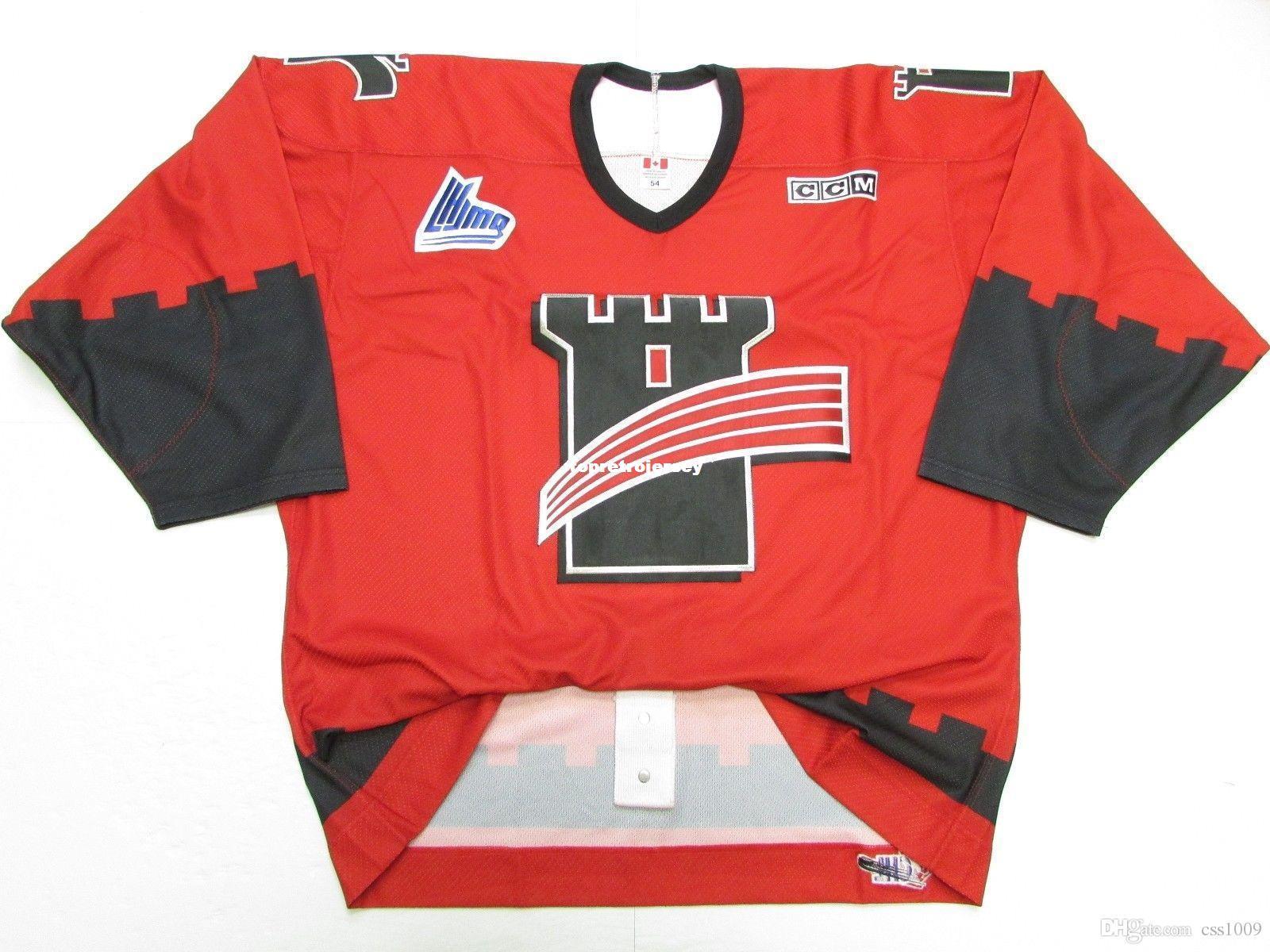 Cheap custom QUEBEC REMPARTS QMJHL PRO RED CCM HOCKEY JERSEY stitch add any number any name Mens Hockey Jersey XS-6XL, Black
Cheap custom QUEBEC REMPARTS QMJHL PRO RED CCM HOCKEY JERSEY stitch add any number any name Mens Hockey Jersey XS-6XL, Black