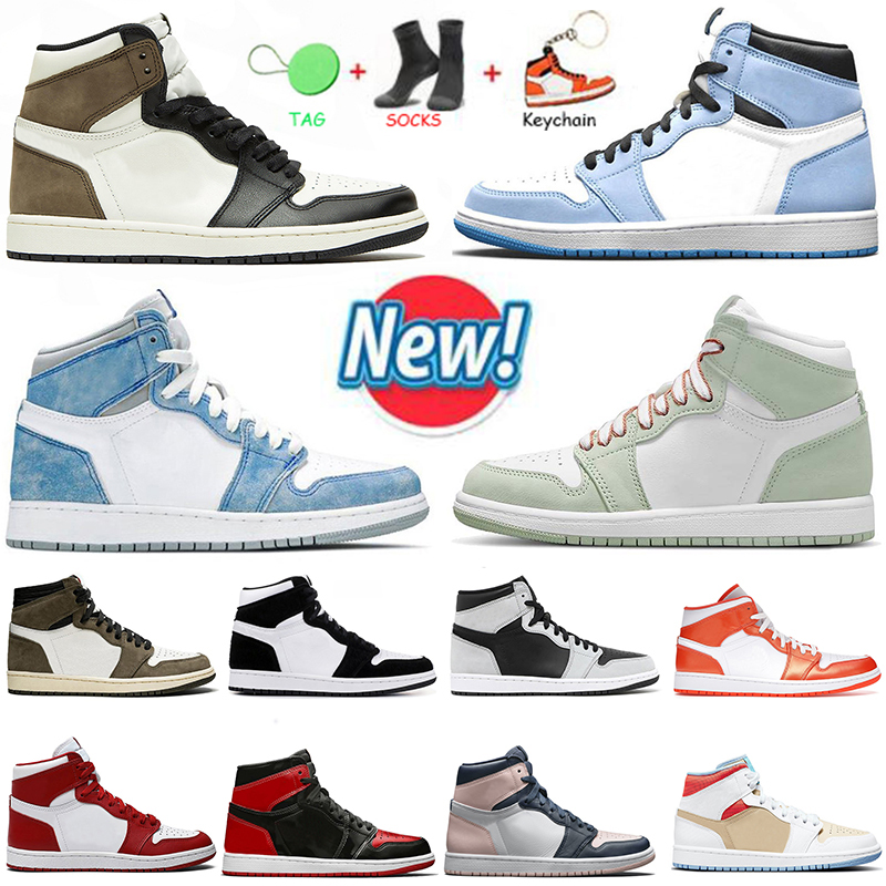 Mens 1 high OG basketball shoes 1s University Blue bubble gum electro orange dark mocha bred shadow UNC hyper royal twist men women sneakers trainers, A11 36-46 mid crimson tint toe
Mens 1 high OG basketball shoes 1s University Blue bubble gum electro orange dark mocha bred shadow UNC hyper royal twist men women sneakers trainers, A11 36-46 mid crimson tint toe
