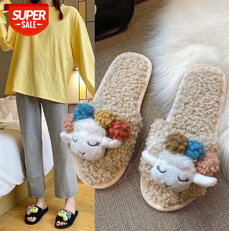 New cute Korean cartoon home cotton slippers female indoor flip flops open-toed #x61y, Black
New cute Korean cartoon home cotton slippers female indoor flip flops open-toed #x61y, Black