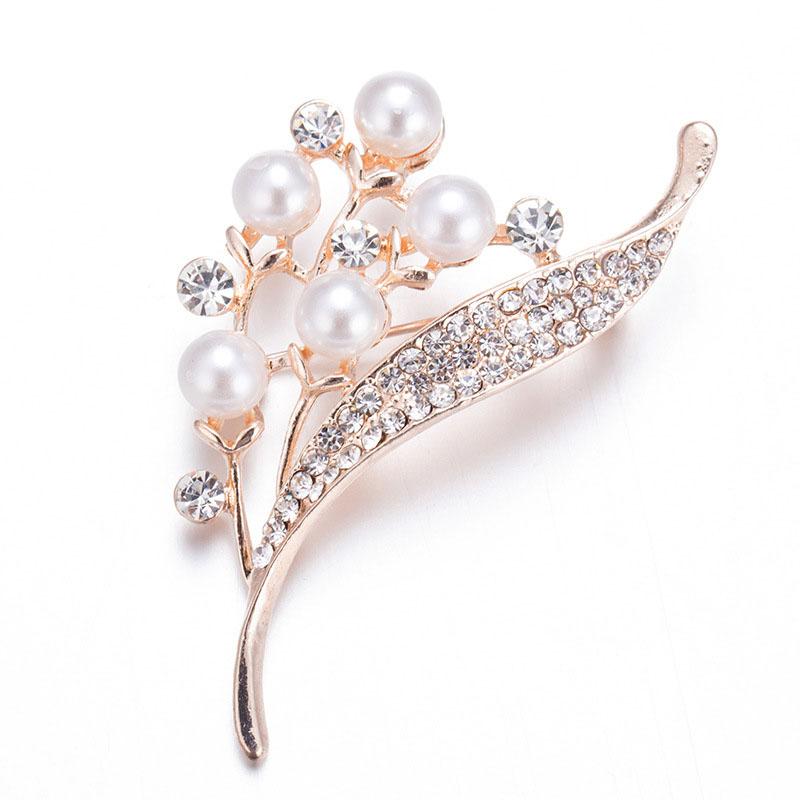 Pins, Brooches Gold Color Pin Brooch Crystal Simulated Pearl Flower For Women Girls Exquisite Scarf Clothes Accessories, Gray
Pins, Brooches Gold Color Pin Brooch Crystal Simulated Pearl Flower For Women Girls Exquisite Scarf Clothes Accessories, Gray