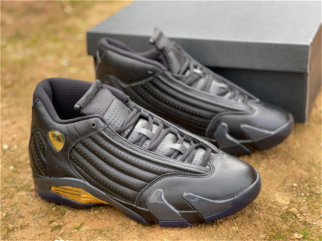 2021 Retro Authentic 14 DMP Jumpman 14s Man Basketball Shoes Woman Black Metallic Gold Varsity Red Sports Sneakers Trainers 487471-022 With Box
2021 Retro Authentic 14 DMP Jumpman 14s Man Basketball Shoes Woman Black Metallic Gold Varsity Red Sports Sneakers Trainers 487471-022 With Box
