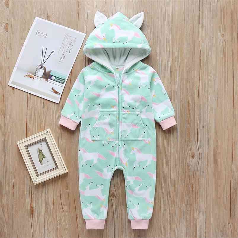 Infant born Baby Boys Romper Winter Long Sleeve Print Unicorn Hooded Rompers Clothes Outfits 210629, Green
Infant born Baby Boys Romper Winter Long Sleeve Print Unicorn Hooded Rompers Clothes Outfits 210629, Green