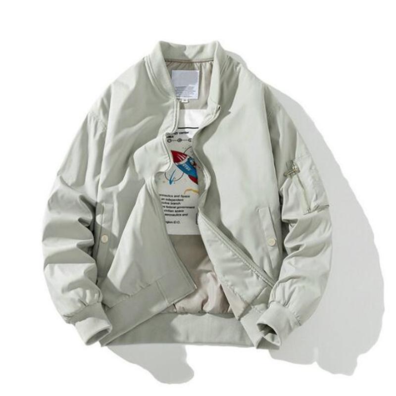 Men's Jackets Youth Male Pilot Jacket Men Solid Bomber Women Fashion Casual Streewear Coat 2021Spring Autumn Top, Black
Men's Jackets Youth Male Pilot Jacket Men Solid Bomber Women Fashion Casual Streewear Coat 2021Spring Autumn Top, Black