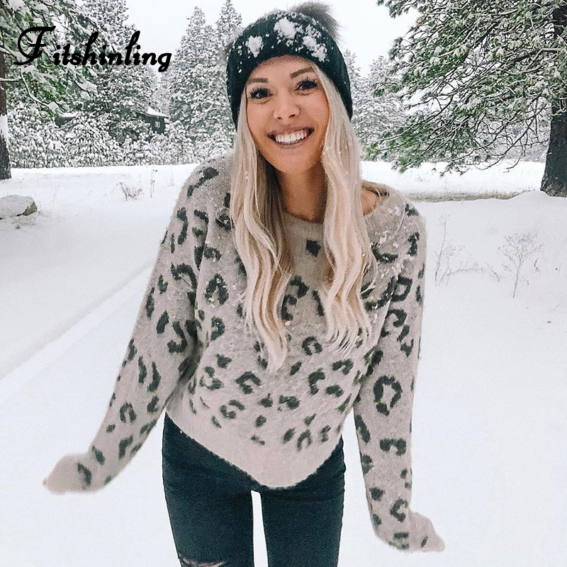 fitshinling fashion leopard winter sweaters holiday 2021 slim autumn pullover long sleeve jumper knitwear khaki ladies sweater, Black
fitshinling fashion leopard winter sweaters holiday 2021 slim autumn pullover long sleeve jumper knitwear khaki ladies sweater, Black