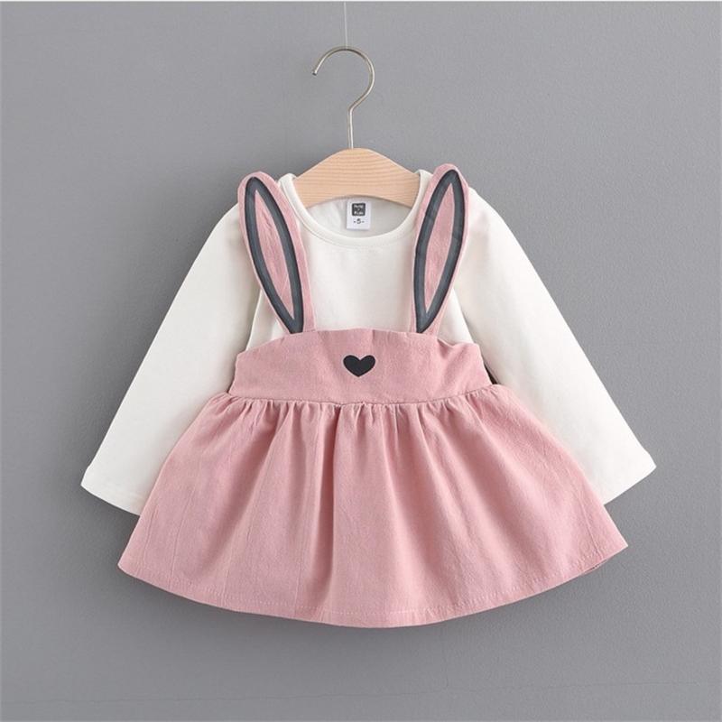 Girl's Dresses Girls Dress Spring Autumn O-neck Children Clothes Ears Cotton Baby Princess For Girl
Girl's Dresses Girls Dress Spring Autumn O-neck Children Clothes Ears Cotton Baby Princess For Girl