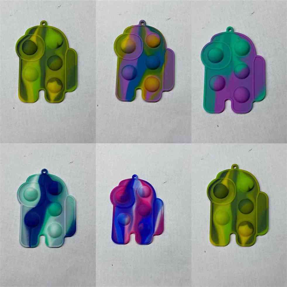 2021 Fashion Children Push Bubble Keychain Tiktok Toy Finger Sensory Bubbles Silicone Key Ring Mini Multicolor Camouflage Stress Relief Toys H42602
2021 Fashion Children Push Bubble Keychain Tiktok Toy Finger Sensory Bubbles Silicone Key Ring Mini Multicolor Camouflage Stress Relief Toys H42602
