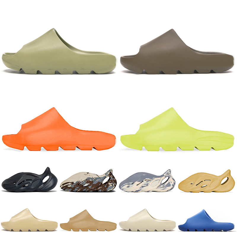 Glow Green Yeezy Slides ADDS EVA 2021 Women Mens Designer Slippers Moon Gray Cream Clay Mineral Blue Foam RNNR Enflame Orange Kanye West Yeezys Slide Slipper Sandals, C11 kid 32-35
Glow Green Yeezy Slides ADDS EVA 2021 Women Mens Designer Slippers Moon Gray Cream Clay Mineral Blue Foam RNNR Enflame Orange Kanye West Yeezys Slide Slipper Sandals, C11 kid 32-35