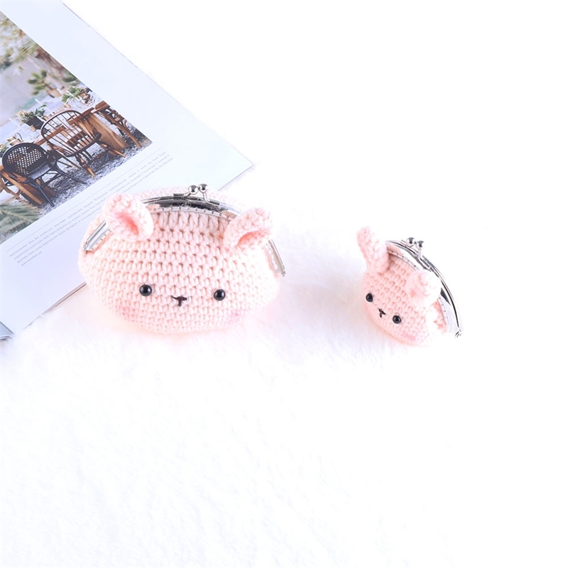 Wool knitting Mini mouth gold zero wallet children's doll cartoon animal hand woven coin bag, Red
Wool knitting Mini mouth gold zero wallet children's doll cartoon animal hand woven coin bag, Red