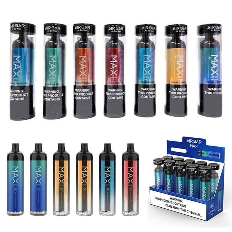 2021 Air Bar Max Lux Disposable Vape Pen 2000 Puffs cigarettes 1250mAh Battery 6.5ML Vapor Pod Device eCigs Puffbars Vapes Electronic Cigarette
2021 Air Bar Max Lux Disposable Vape Pen 2000 Puffs cigarettes 1250mAh Battery 6.5ML Vapor Pod Device eCigs Puffbars Vapes Electronic Cigarette