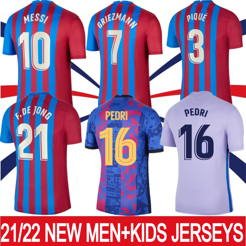 Thai 10 MESSI 21 22 MEMPHIS KUN AGUERO Soccer Jerseys Home Away 2021 2022 Barcelona ANSU FATI FC GRIEZMANN F.DE JONG PEDRI DEMBELE Football Shirt Men Kids Kit, Black
Thai 10 MESSI 21 22 MEMPHIS KUN AGUERO Soccer Jerseys Home Away 2021 2022 Barcelona ANSU FATI FC GRIEZMANN F.DE JONG PEDRI DEMBELE Football Shirt Men Kids Kit, Black