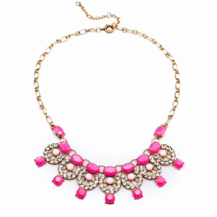 Fashion Crystal Imitation Gemstone Necklace Costume Match 3 Colors Women Statement Bib Boho Jewelry Chokers
Fashion Crystal Imitation Gemstone Necklace Costume Match 3 Colors Women Statement Bib Boho Jewelry Chokers