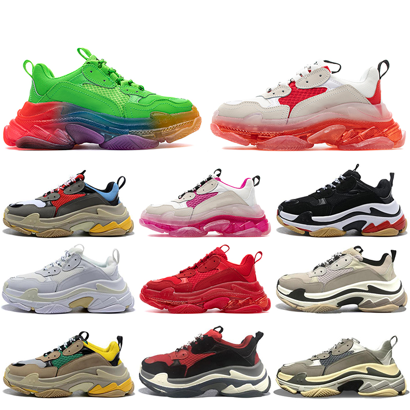 Fashion Men Women Outdoor Shoes Designers Triple S Trainer Platform Paris 17FW Old Dad Large Increasing Boots Sneakers Sports With Original size 36-45, 01
Fashion Men Women Outdoor Shoes Designers Triple S Trainer Platform Paris 17FW Old Dad Large Increasing Boots Sneakers Sports With Original size 36-45, 01