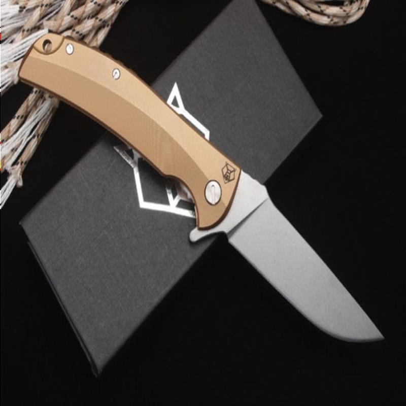 Shirogorov tan All steel ball bearing bear head folding knife D2 G10 folding camping survival knife outdoor xmas gift knife a3038 Vqjtf
Shirogorov tan All steel ball bearing bear head folding knife D2 G10 folding camping survival knife outdoor xmas gift knife a3038 Vqjtf