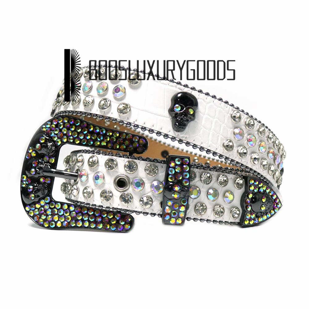 2021 Designer Bb Simon Belt for Men Women KOR Shiny diamond belt bling bling MICHAEL Skull Diamond Rhinestone Belt Cowboy HANDBAG, No logo
2021 Designer Bb Simon Belt for Men Women KOR Shiny diamond belt bling bling MICHAEL Skull Diamond Rhinestone Belt Cowboy HANDBAG, No logo