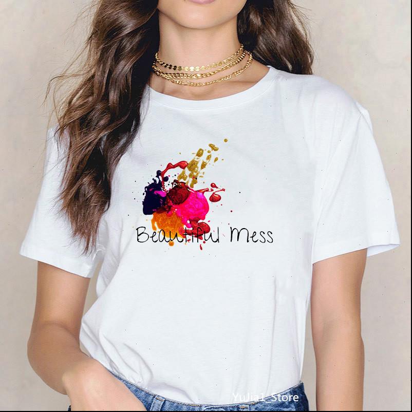 finger nail paint beautiful womens t shirt mess print vogue harajuku kawaii graphic summer casual cotton, White
finger nail paint beautiful womens t shirt mess print vogue harajuku kawaii graphic summer casual cotton, White