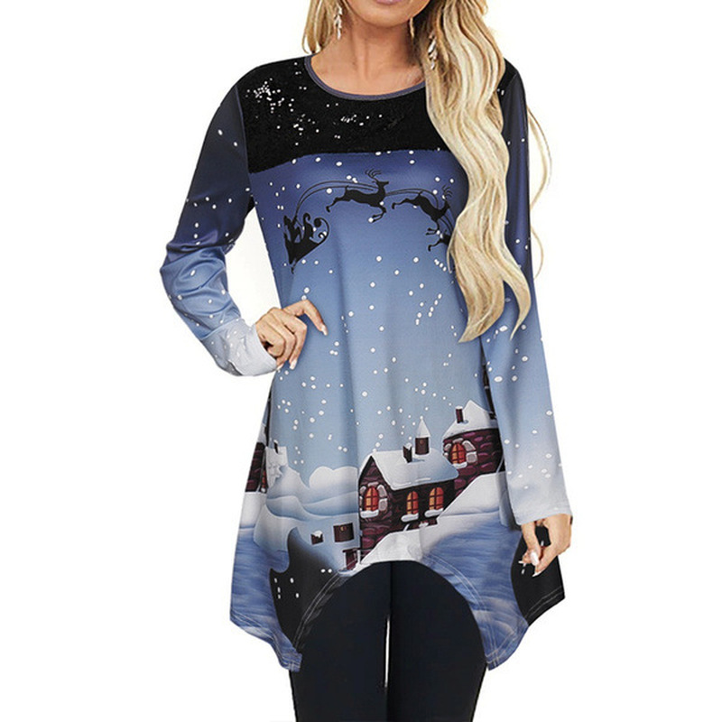 European and Christmas Explosion Style, White