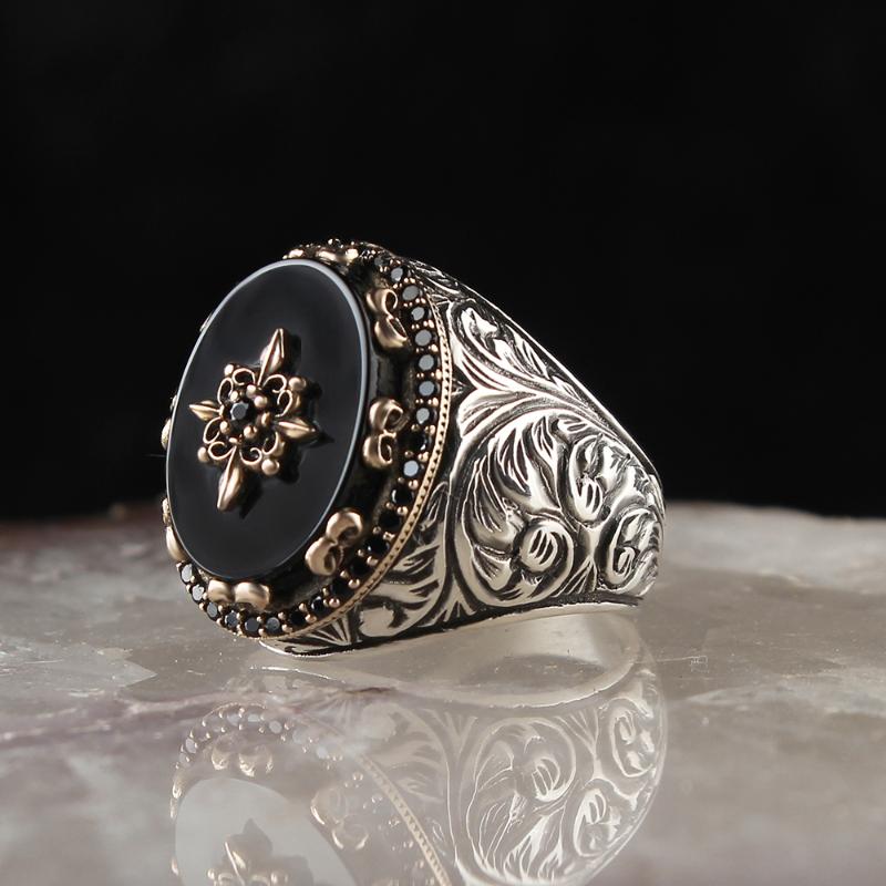 Sterling Silver Rings For Men Handmade Zircon Stone Vintage Gift Mens All SizeTurkish Jewelry Cluster
Sterling Silver Rings For Men Handmade Zircon Stone Vintage Gift Mens All SizeTurkish Jewelry Cluster