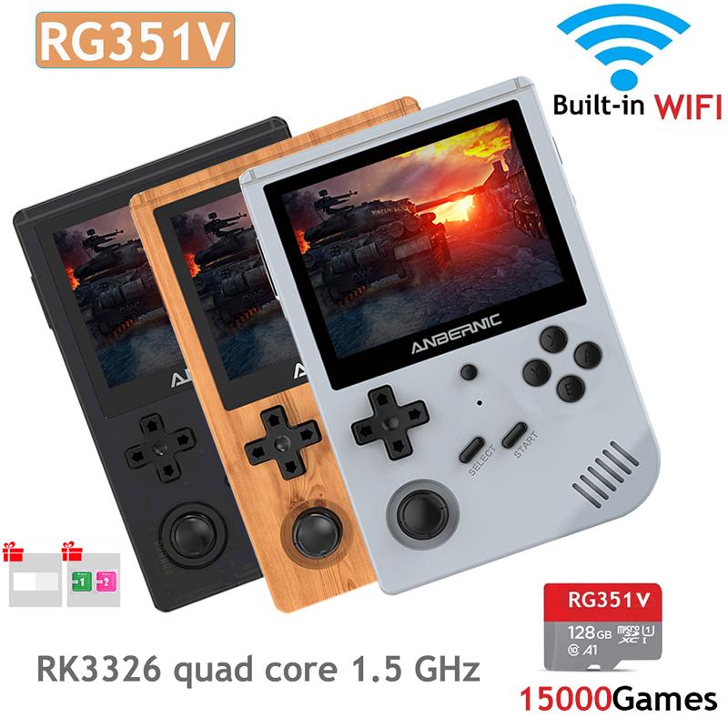 Retro Games Built-in 16G RK3326 Open Source 3.5 INCH 640*480 Handheld Game Console Emulator For PS1 Kid 256G Portable Players
Retro Games Built-in 16G RK3326 Open Source 3.5 INCH 640*480 Handheld Game Console Emulator For PS1 Kid 256G Portable Players
