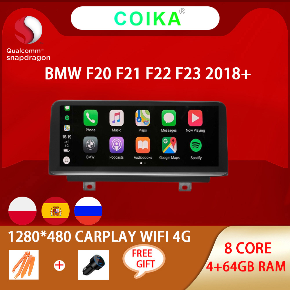 8 Core Android 10 System Car DVD Player For BMW F20 F21 F23 2018Y Later WIFI 4G IPS Screen 4+64GB RAM BT GPS Navi Carplay 4K
8 Core Android 10 System Car DVD Player For BMW F20 F21 F23 2018Y Later WIFI 4G IPS Screen 4+64GB RAM BT GPS Navi Carplay 4K