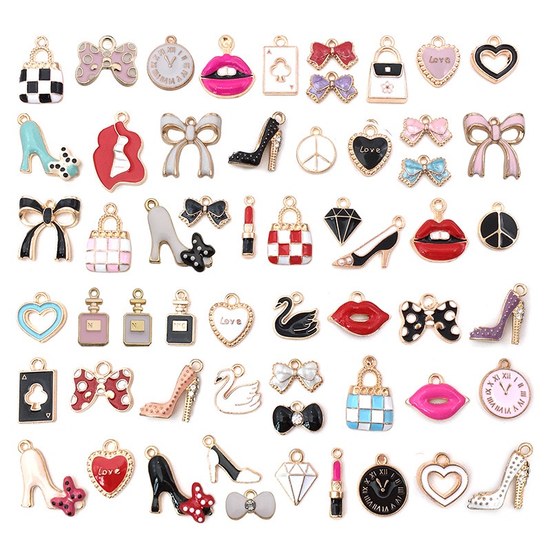 Assorted 50pcs Styles Zinc Alloy Charms Gold Tone Plated Metal Oil Drop DIY Jewelry Earring Necklace Bracelet Ornament Pendants
Assorted 50pcs Styles Zinc Alloy Charms Gold Tone Plated Metal Oil Drop DIY Jewelry Earring Necklace Bracelet Ornament Pendants