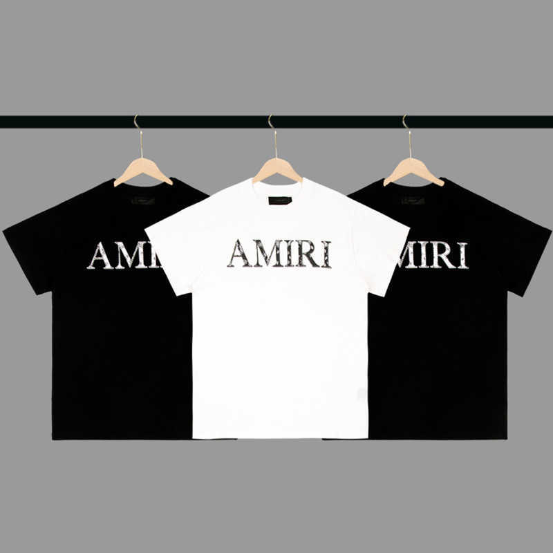 cashew flower letter amirs printing fashion brand high street hip hop trend summer simple round neck short sleeve casual T-shirt men, White
cashew flower letter amirs printing fashion brand high street hip hop trend summer simple round neck short sleeve casual T-shirt men, White
