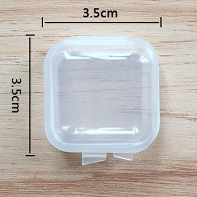 Plastic Finishing Container 1PC Jewelry Storage Accessories Packaging Storage Box Home Storage Tools Transparent Fish Hook Case