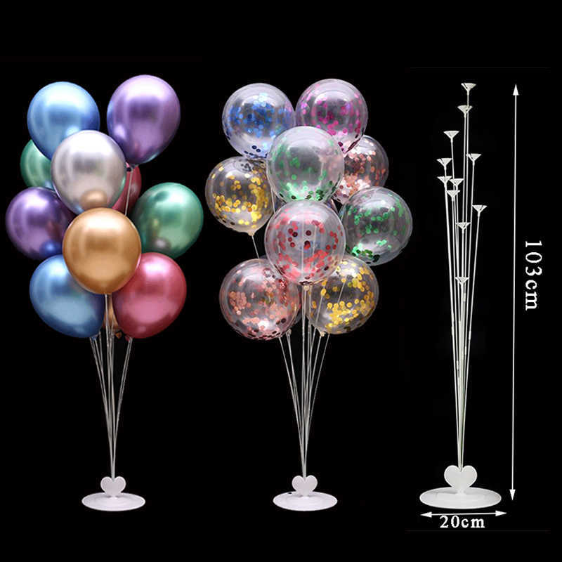 7 /11/19tubes Balloon Holder Column Balloons Stand Stick Balons Birthday Party Decorations Kids Wedding Christmas Decor Supplies Y0913
7 /11/19tubes Balloon Holder Column Balloons Stand Stick Balons Birthday Party Decorations Kids Wedding Christmas Decor Supplies Y0913