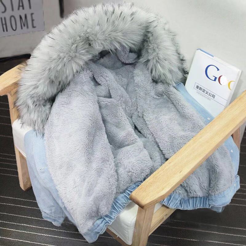 Bella Philosophy Winter Women Denim Fur Hooded Coat streetwear Lady Casual Jackets Parka Female Single Breasted Outwear, Gray
Bella Philosophy Winter Women Denim Fur Hooded Coat streetwear Lady Casual Jackets Parka Female Single Breasted Outwear, Gray