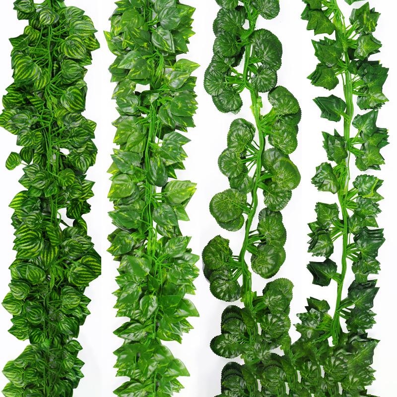 Decorative Flowers & Wreaths Vine Artificial Ivy Creeper Green Leaf Garland Plants 6.56ft Fake Foliage Home Plastic Rattan String Fall Decor, Style m
Decorative Flowers & Wreaths Vine Artificial Ivy Creeper Green Leaf Garland Plants 6.56ft Fake Foliage Home Plastic Rattan String Fall Decor, Style m