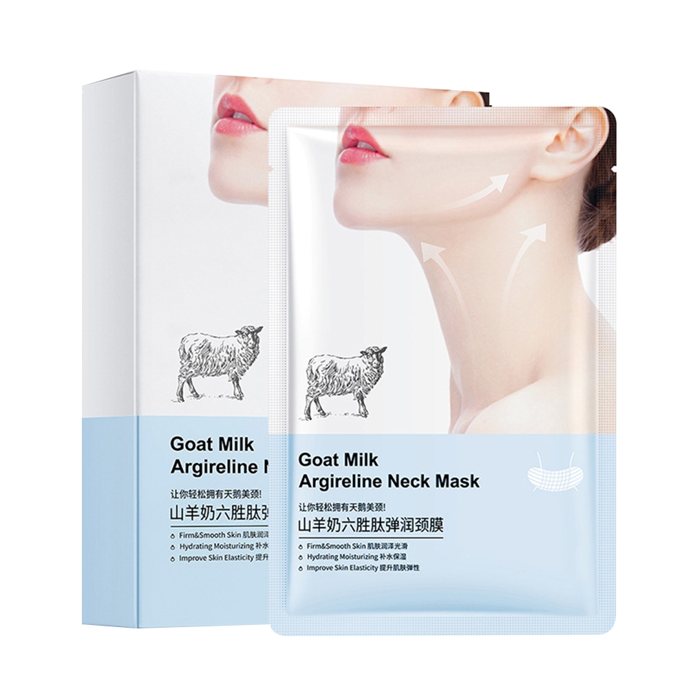 10pcs Neck Anti-Wrinkle Anti-Aging Masks Hydrating Goat Milk Hexapeptid Neck Lift Firming Whitening Collagen Neck Patch Membrane
10pcs Neck Anti-Wrinkle Anti-Aging Masks Hydrating Goat Milk Hexapeptid Neck Lift Firming Whitening Collagen Neck Patch Membrane